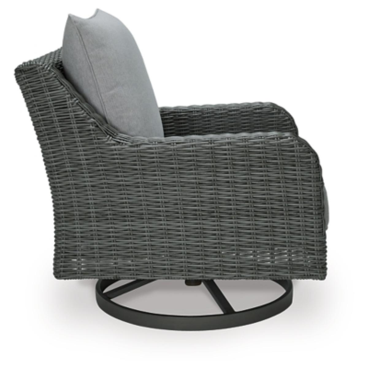 Elite Park Outdoor Swivel Lounge with Cushion Outlet Outdoor 9