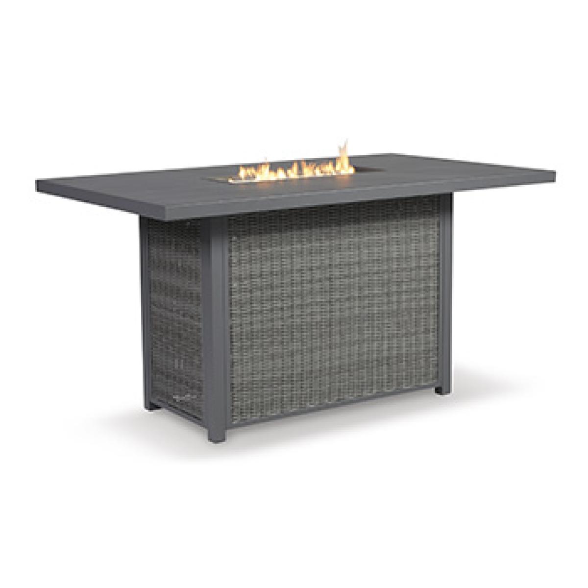 Palazzo Outdoor Bar Table with Fire Pit Outlet Outdoor 4
