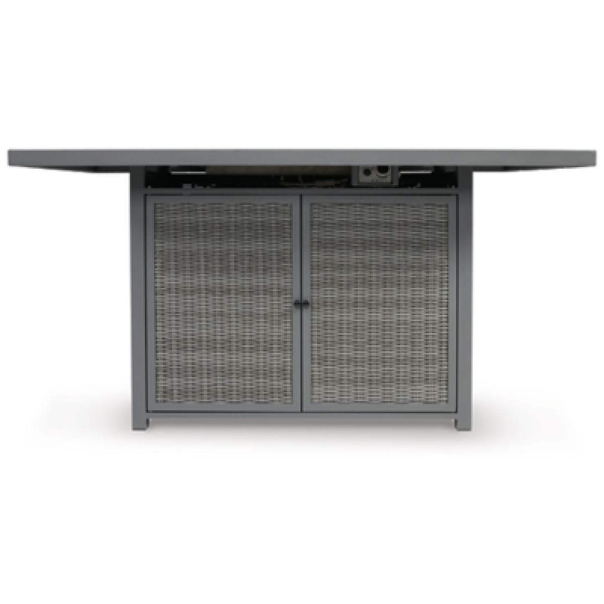 Palazzo Outdoor Bar Table with Fire Pit Outlet Outdoor 10