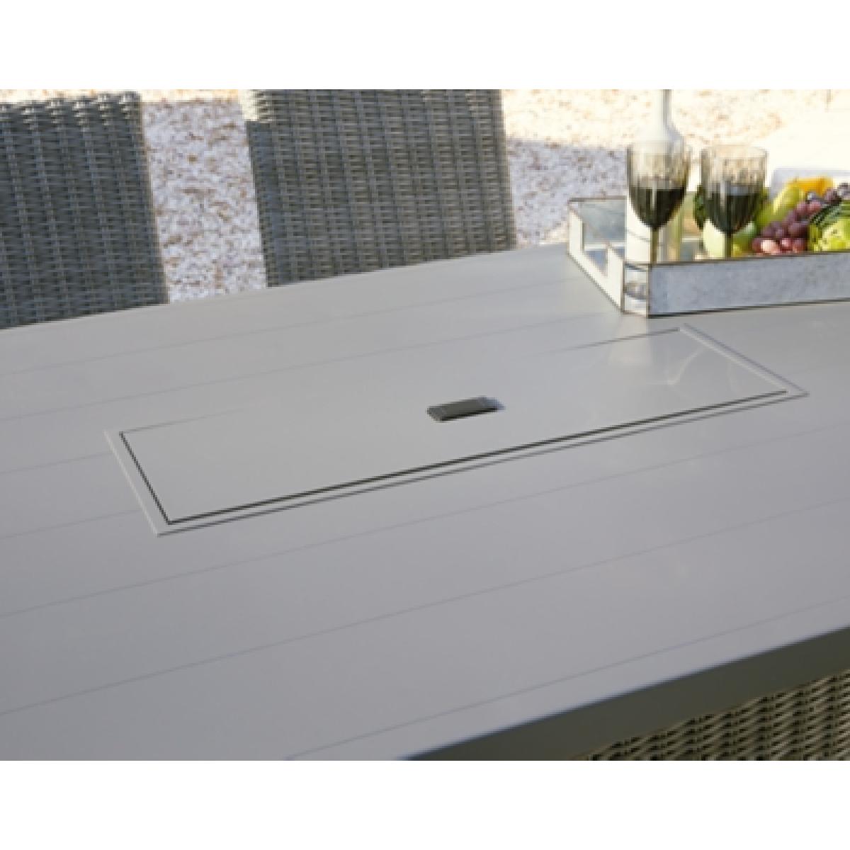 Palazzo Outdoor Bar Table with Fire Pit Outlet Outdoor 12