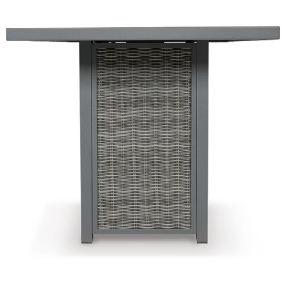 Palazzo Outdoor Bar Table with Fire Pit Outlet Outdoor 9