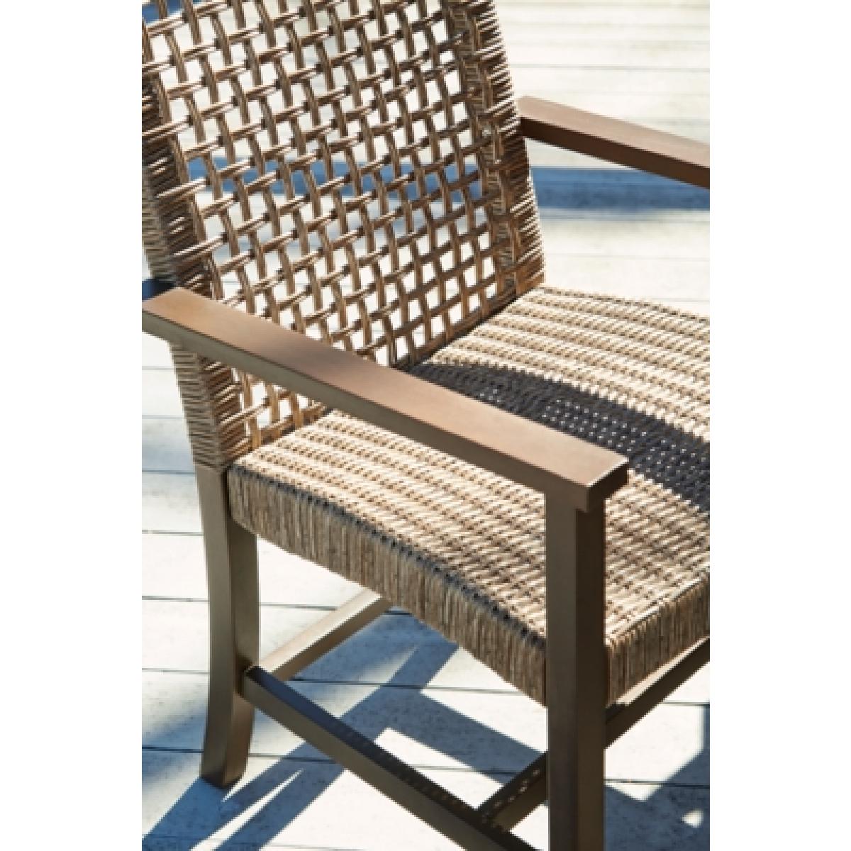 Germalia Outdoor Dining Arm Chair (Set of 2) Outlet Outdoor 12