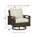 Paradise Trail Swivel Lounge Chair (Set of 2) Outlet Outdoor 18