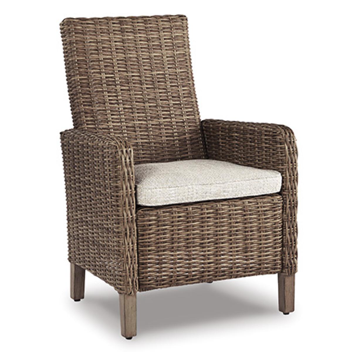 Beachcroft Arm Chair with Cushion (Set of 2) Outlet Outdoor 4