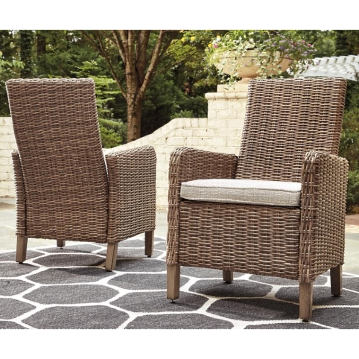 Beachcroft Arm Chair with Cushion (Set of 2) Outlet Outdoor 6