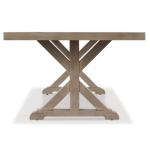 Beachcroft Dining Table with Umbrella Option Outlet Outdoor 18