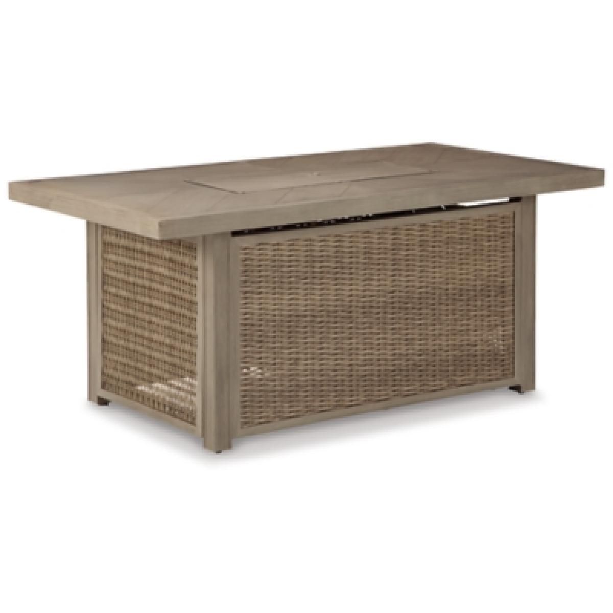 Beachcroft Fire Pit Table Outlet Outdoor 5