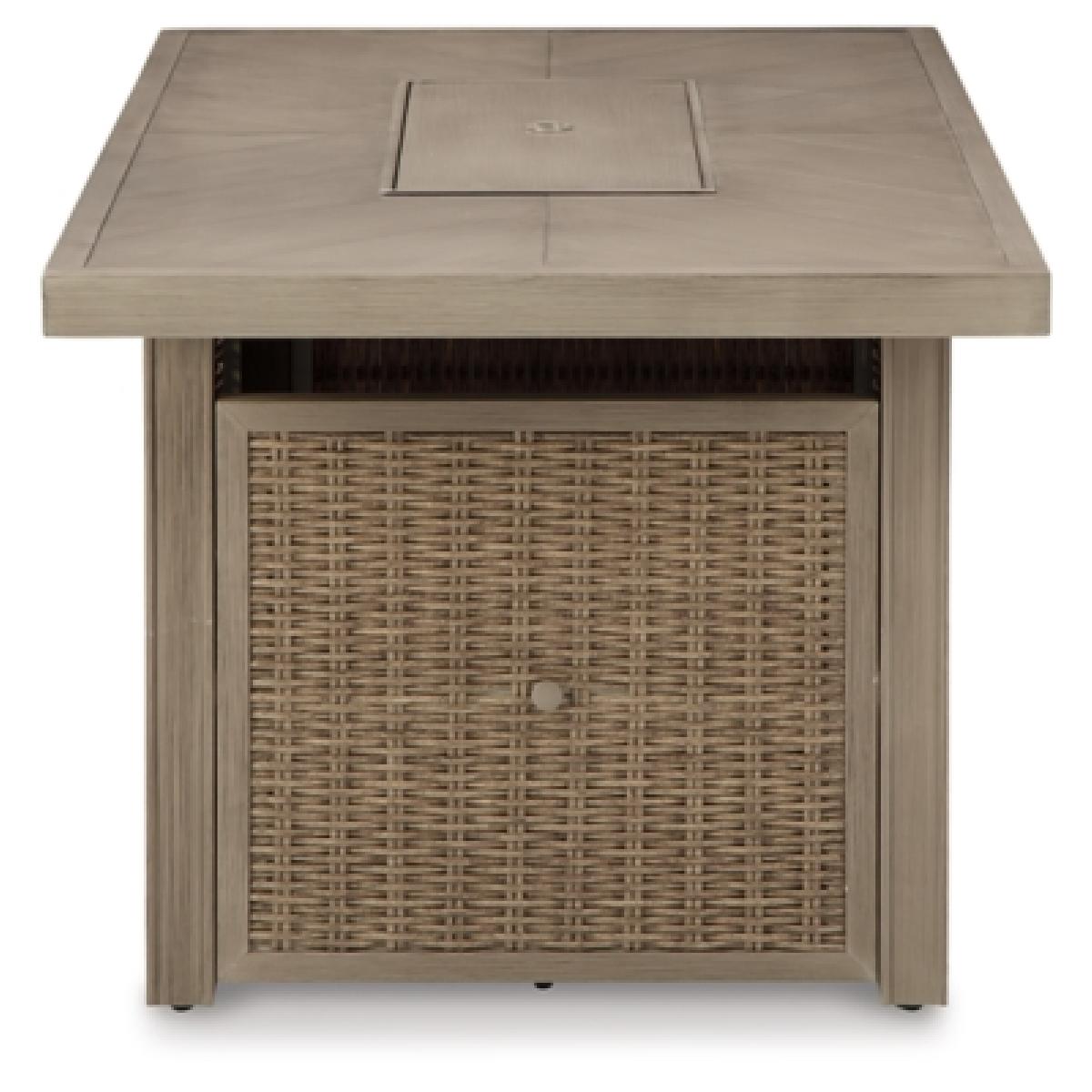 Beachcroft Fire Pit Table Outlet Outdoor 10