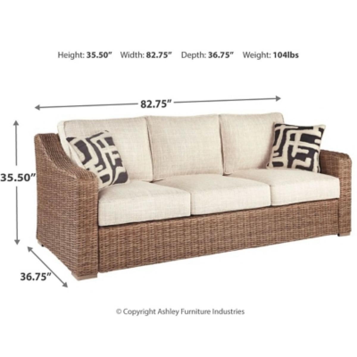 Beachcroft Sofa with Cushion Outlet Outdoor 11