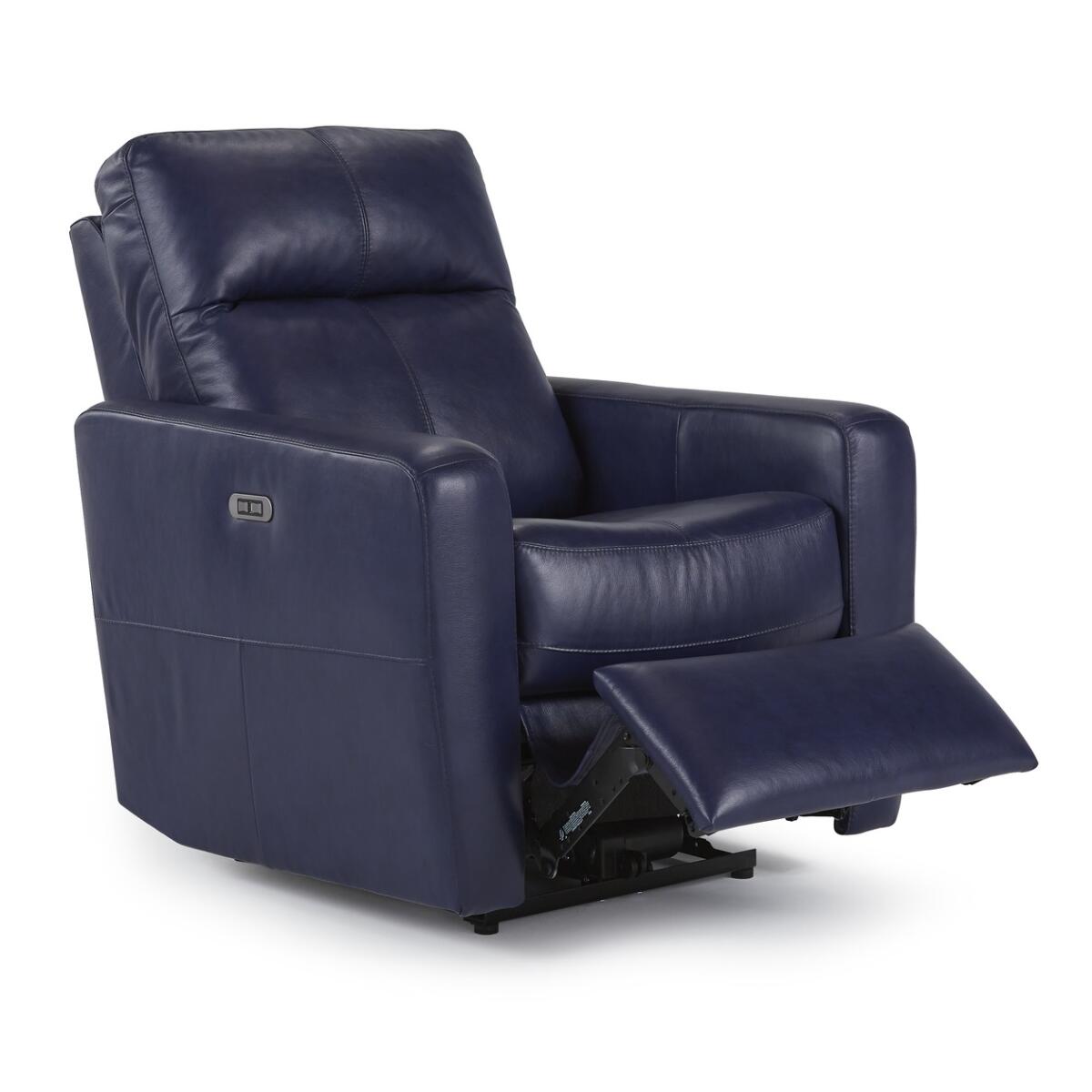 Cario Wallhugger Power Recliner w/ Power Headrest Recliners Customizable 4