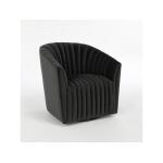 Arline Swivel Accent Chair Grey