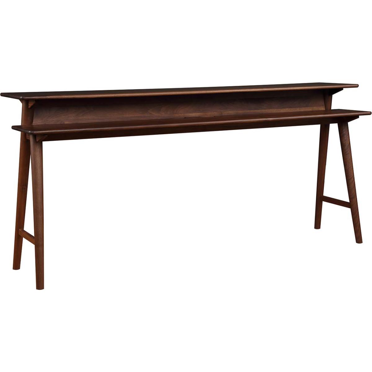 Walnut Grove Gathering Island Sofa Tables Customizable 9