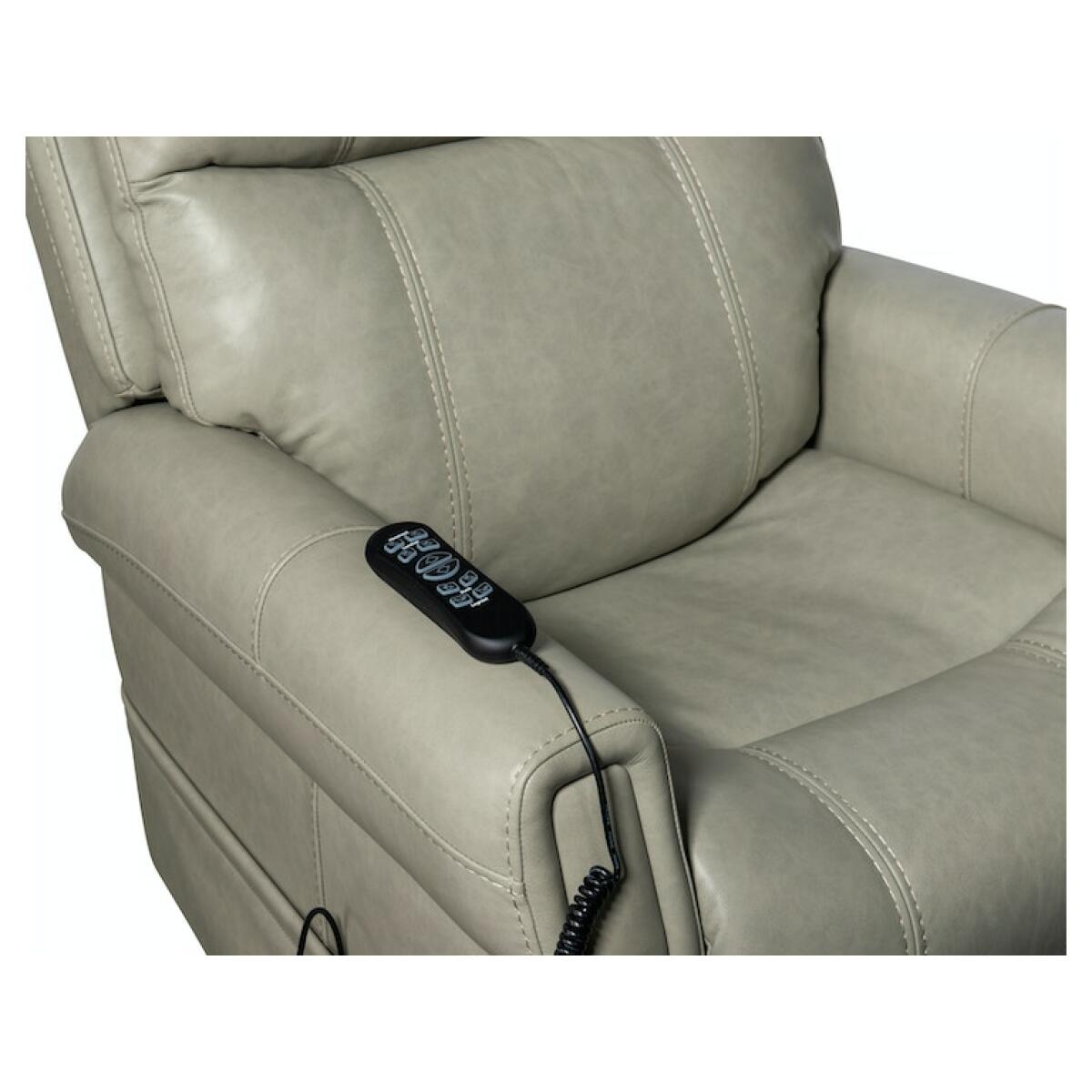 Carroll Power Recliner w/ PH, Lumbar, and Lift Lift Chairs Customizable 6