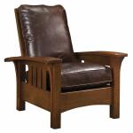 Bow Arm Morris Chair with Loose Cushion Chairs Customizable 8