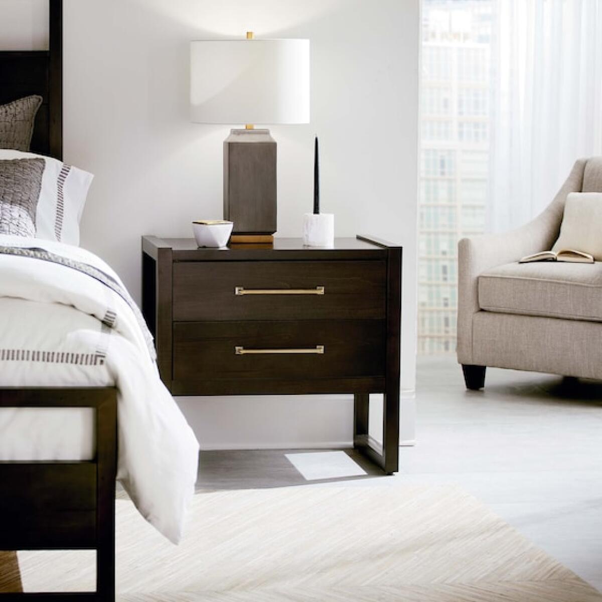 Braddock Maple Nightstand Nightstands Bassett Furniture 7