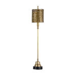 Gold One-Light 10-Inch Milo Lamp 46945