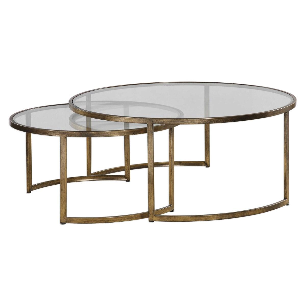 Rhea Nesting Coffee Tables Cocktail & Coffee Tables Uttermost 5