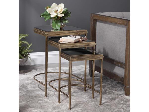 India Nesting Tables Chairside Tables Uttermost
