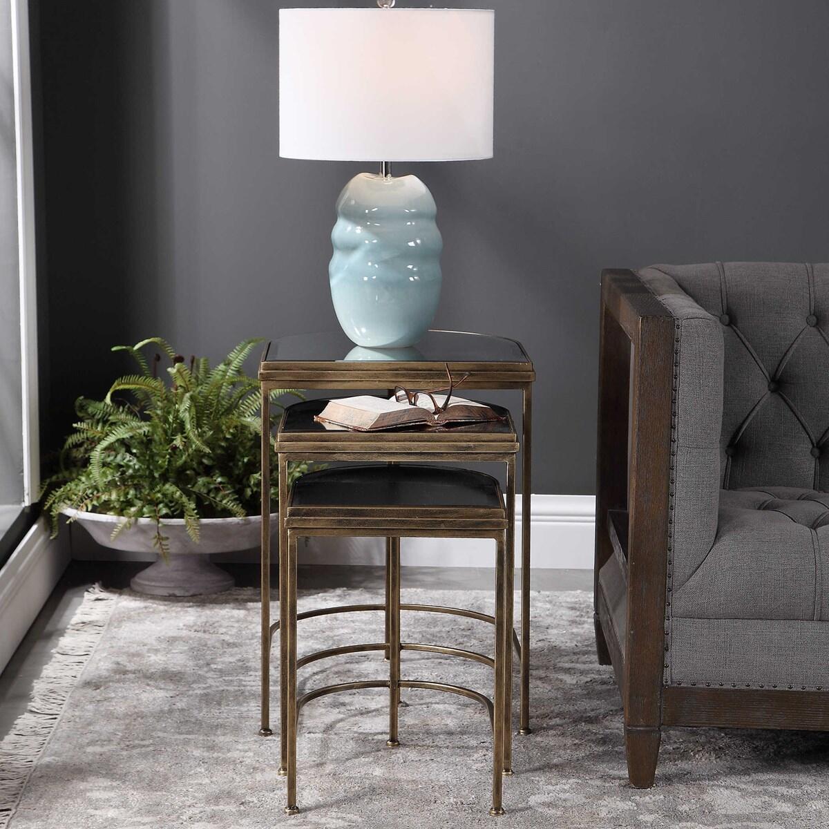 India Nesting Tables Chairside Tables Uttermost 6