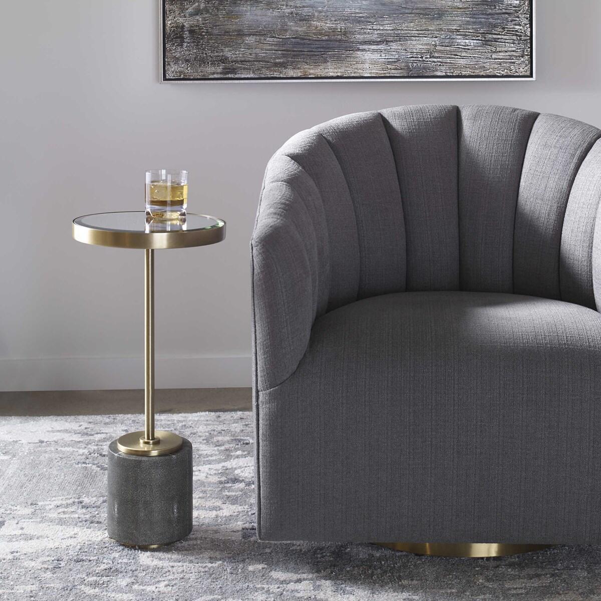 Laurier Drink Table Chairside Tables Uttermost 5