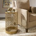 Algernon Drink Table Chairside Tables Uttermost 7