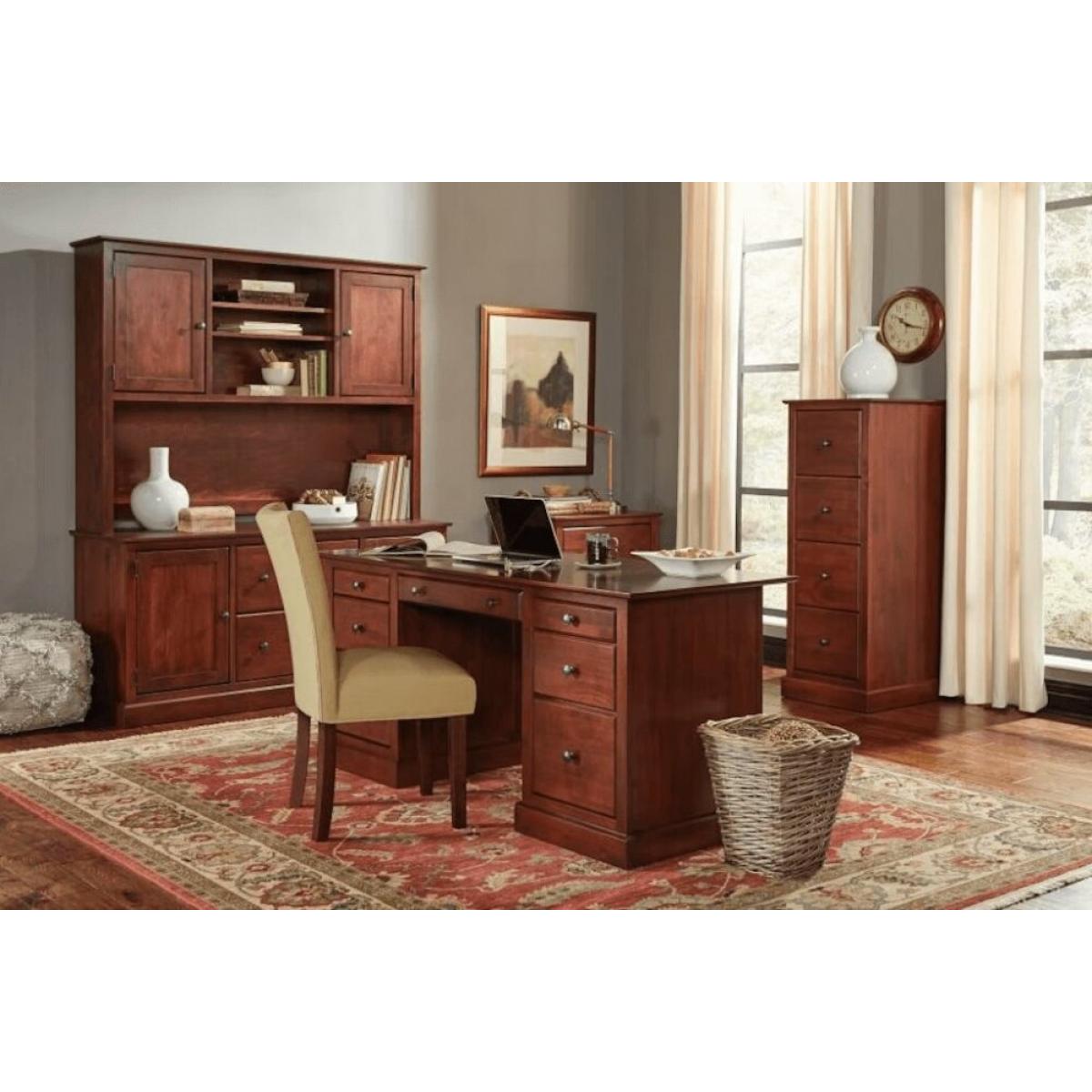 Executive Desk – Flip Down Drawer Front Desks Archbold Furniture 5