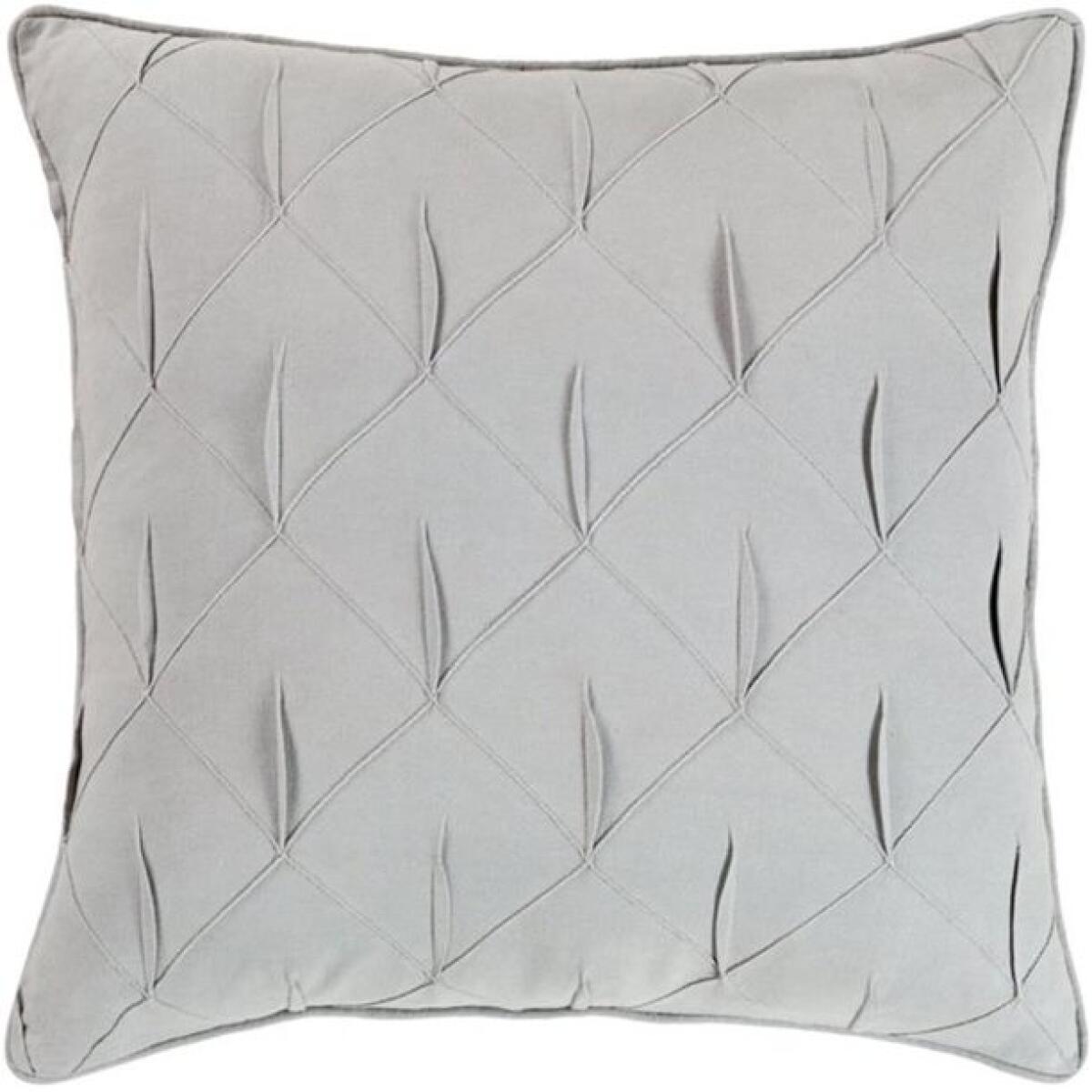 Surya GCH003-2020 20 x 20 in. Gretchen Woven Pillow Cover #44; Light Gray Accent Pillows Surya 4