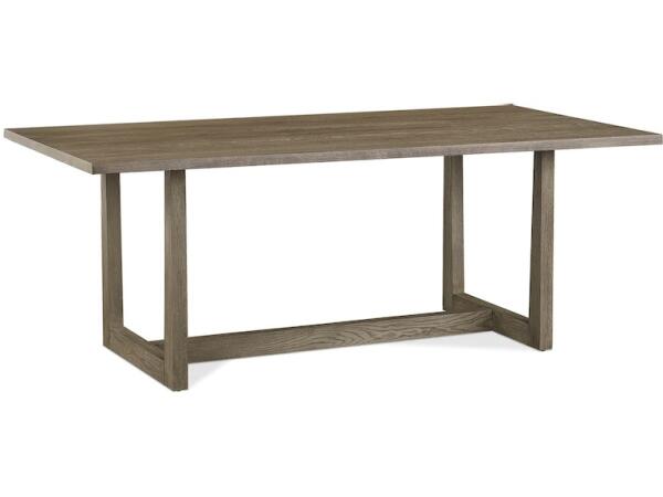 Oak Rectangle Dining Table Top Dining Tables Bassett Furniture