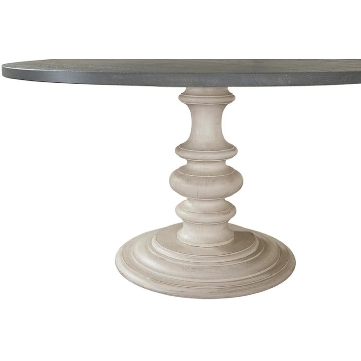 Rowan Turned Wood Base Dining Tables Bassett Furniture 4