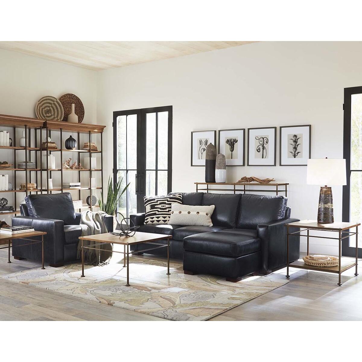 St. Lawrence Metal End Table End tables Stickley Furniture 6