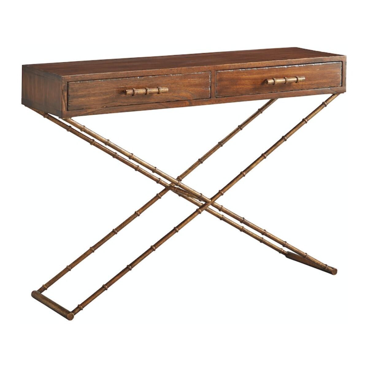 Anubis Cross Leg Console Table Console Tables Furniture Classics 4