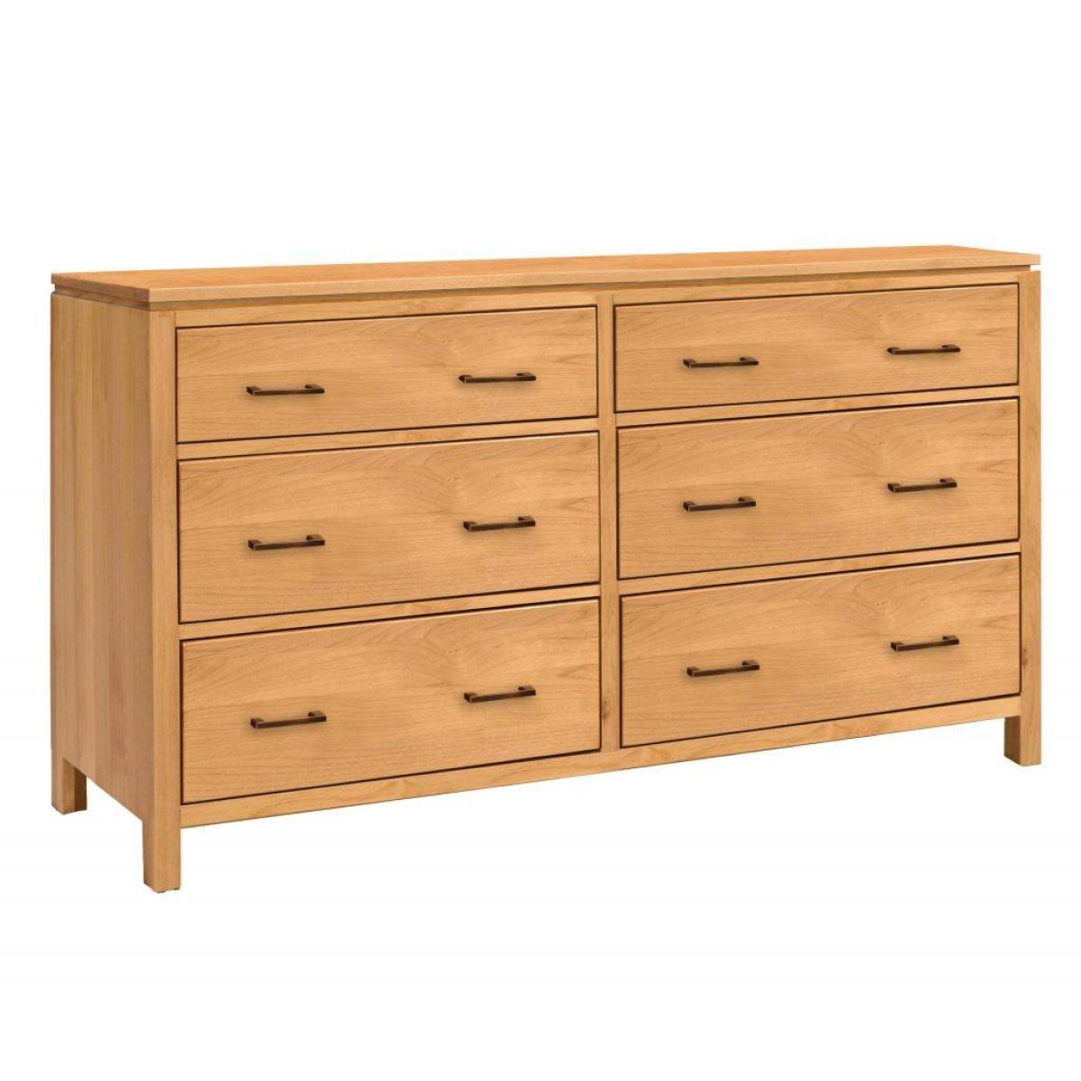 Two West 6 Drawer Dresser Dressers Archbold Furniture 4