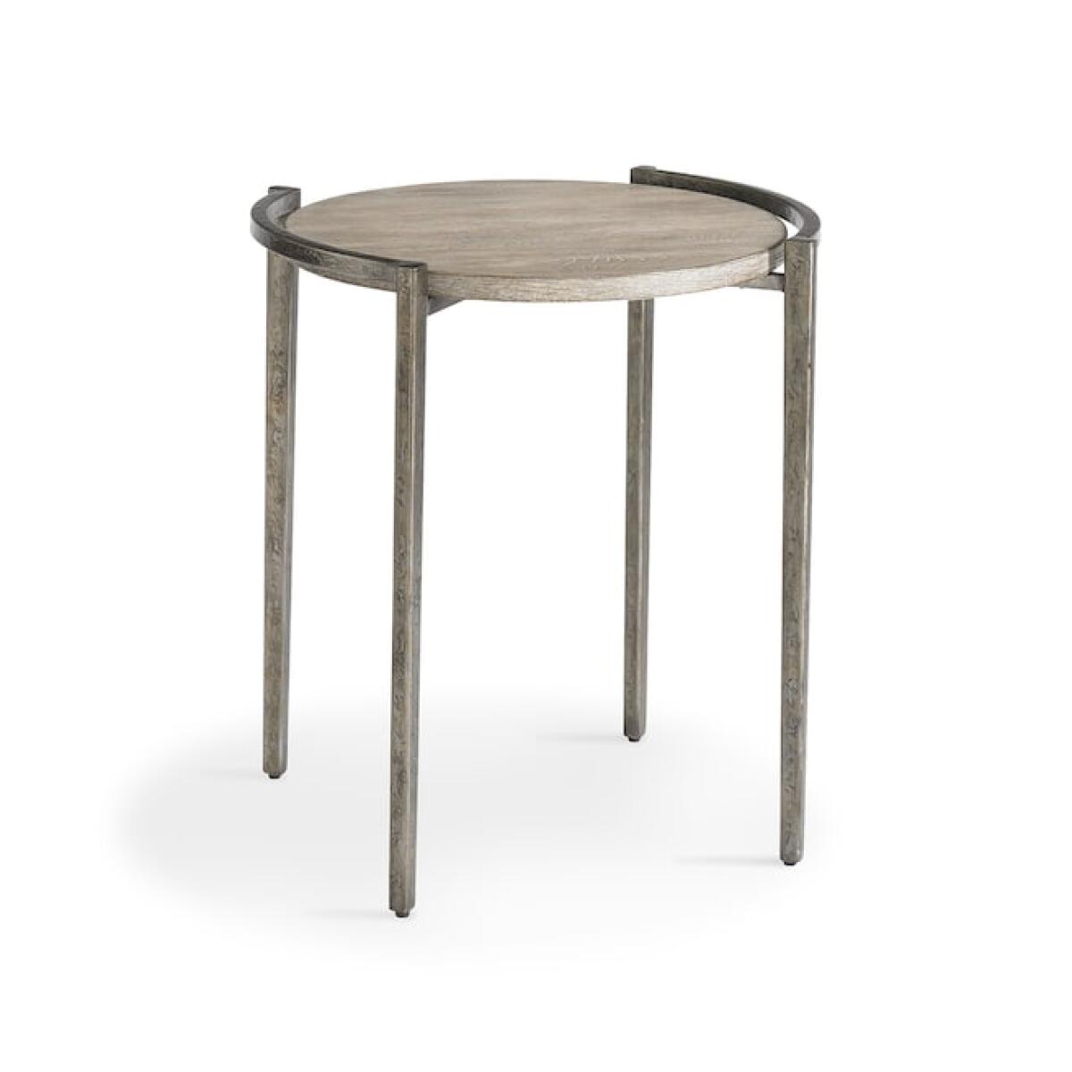 Chelsea Pier Round End Table End tables Bassett Furniture 4