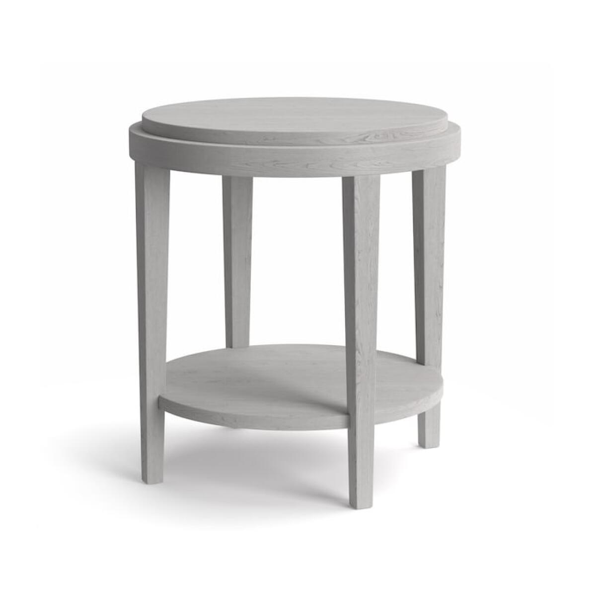 Ventura Round End Table End tables Bassett Furniture 4