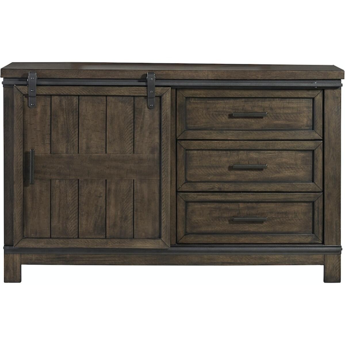 Thornwood Hills Barn Door Dresser Dressers Liberty Furniture 4