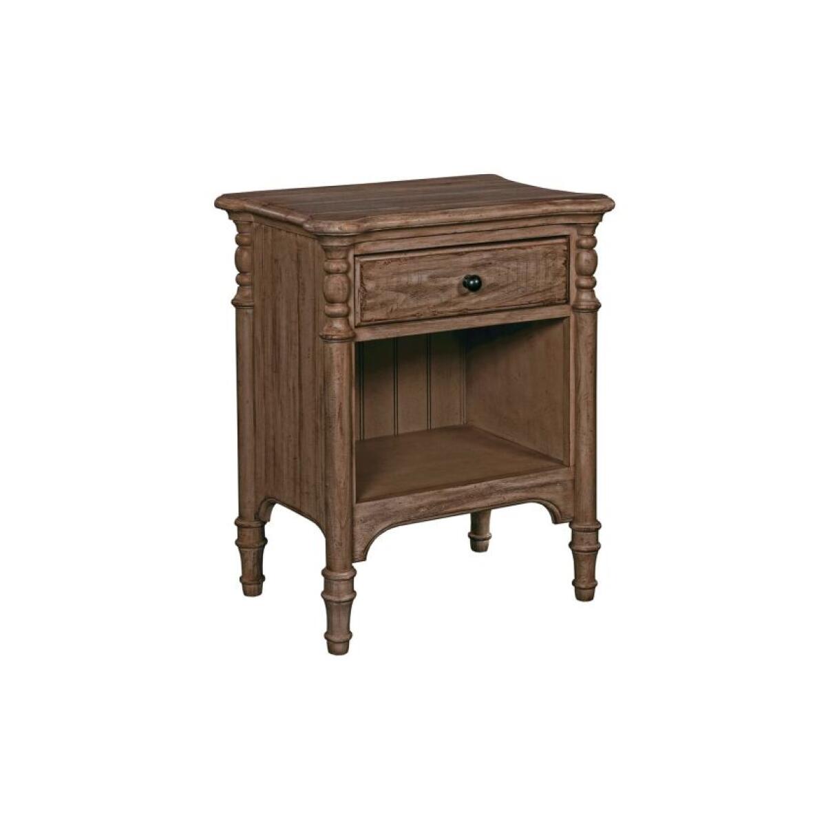 Weatherford Open Night Stand in Heather Nightstands Kincaid Furniture 4