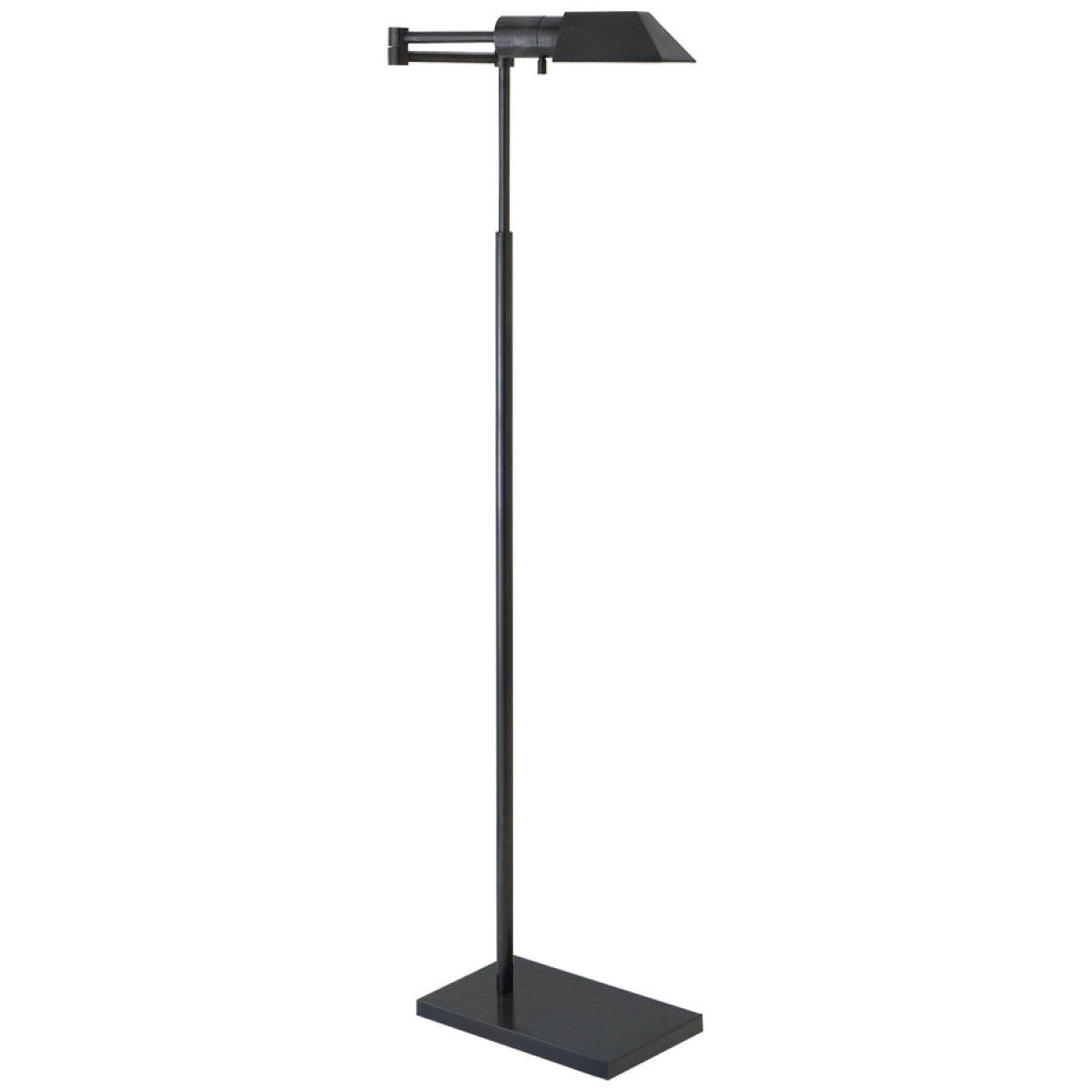 Studio Swing Arm Floor Lamp in Bronze 81134BZ Lighting Visual Comfort & Company 4