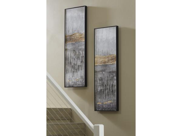 Aniyah Wall Art (Set of 2) Outlet Home Decor