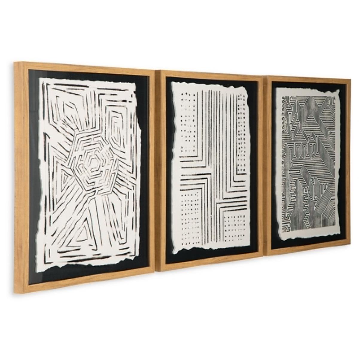 Wonderstow Wall Art (Set of 3) Outlet Home Decor 7