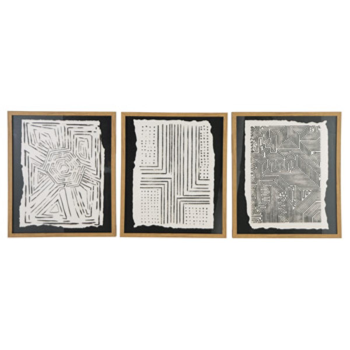Wonderstow Wall Art (Set of 3) Outlet Home Decor 4