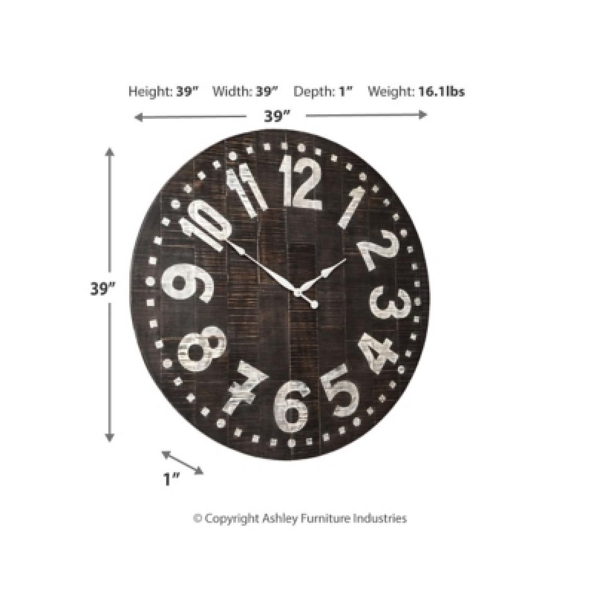 Brone Wall Clock Outlet Home Decor 8
