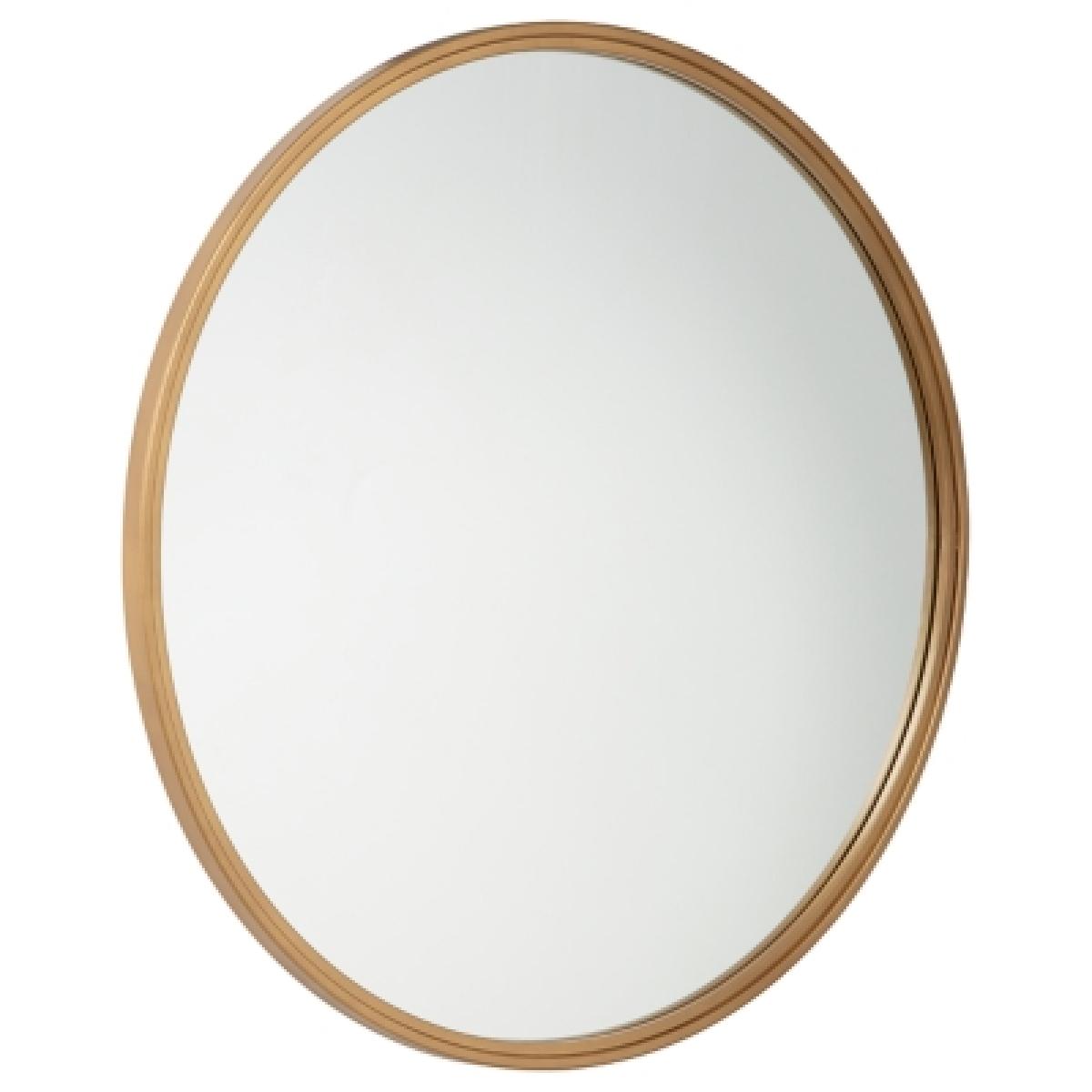 Gold Finish Rounded Brocky Accent Mirror Outlet Home Decor 7