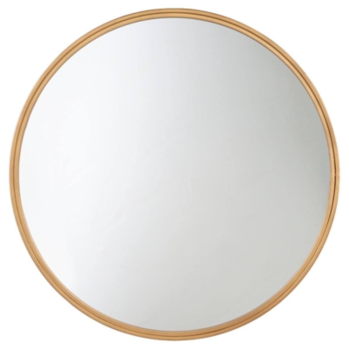 Gold Finish Rounded Brocky Accent Mirror Outlet Home Decor 5