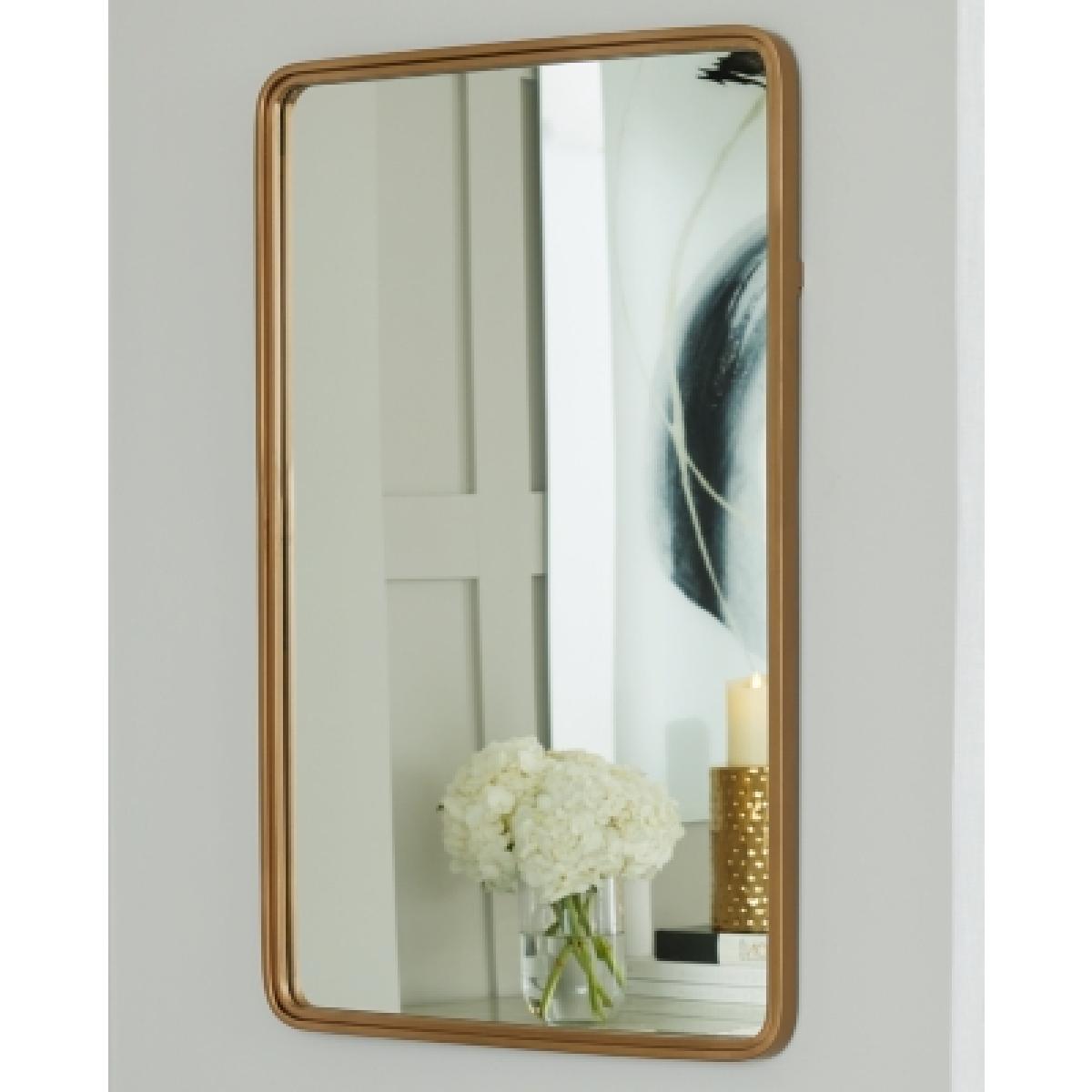 Gold Finish Brocky Accent Mirror Outlet Home Decor 6