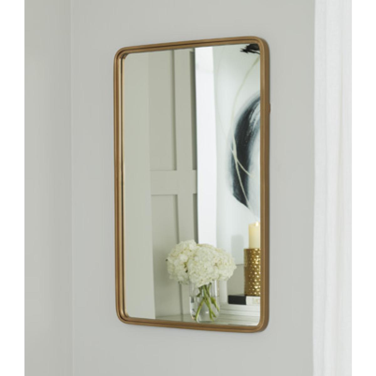 Gold Finish Brocky Accent Mirror Outlet Home Decor 4