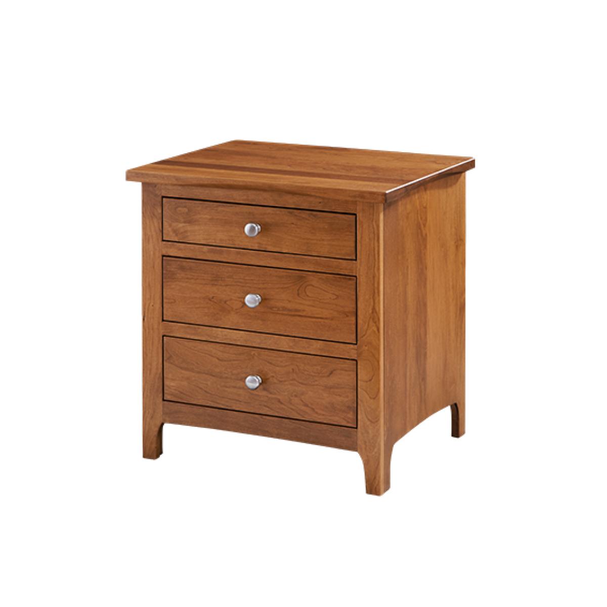 Atwood Nightstand 3 Drawer Nightstands Customizable 4