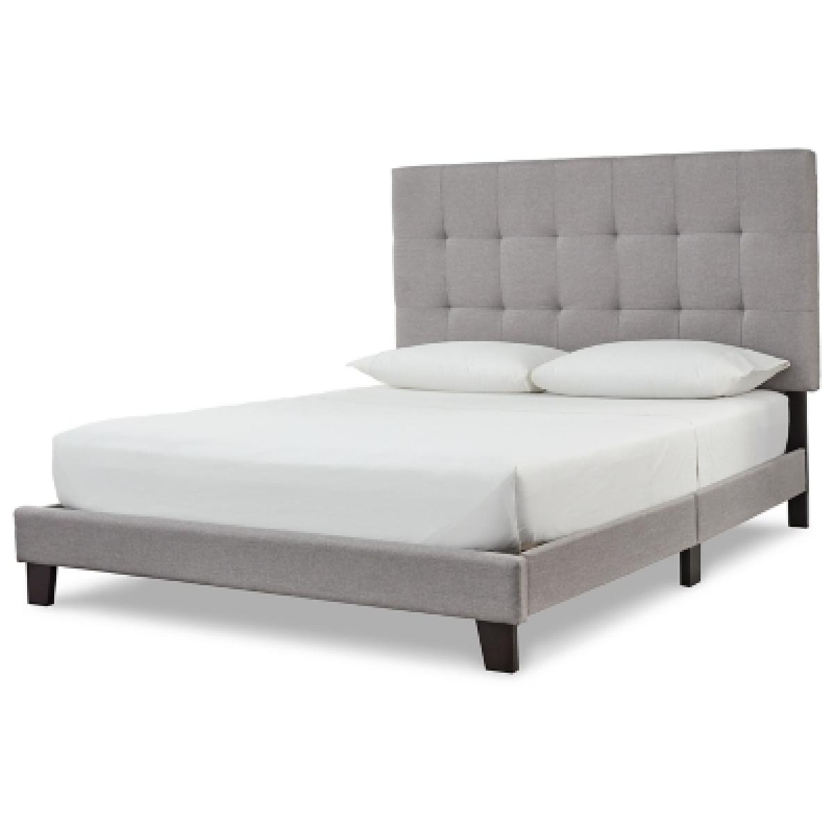 Adelloni Gray Upholstered Queen Bed Outlet Bedroom 5