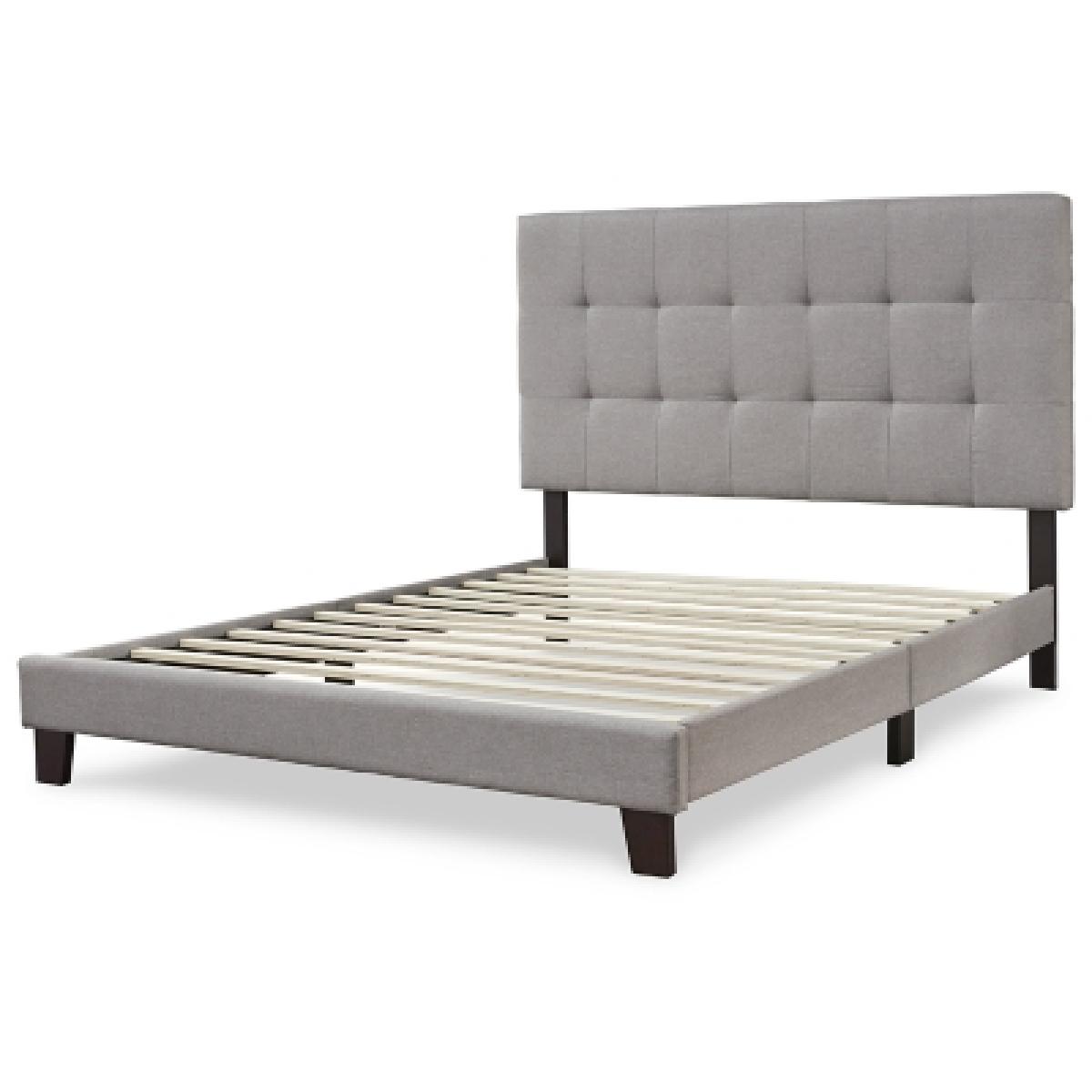 Adelloni Gray Upholstered Queen Bed Outlet Bedroom 8