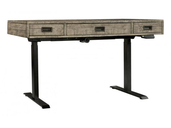 Caraway Adjustable Desk Base – Black Desks Aspen Home 4