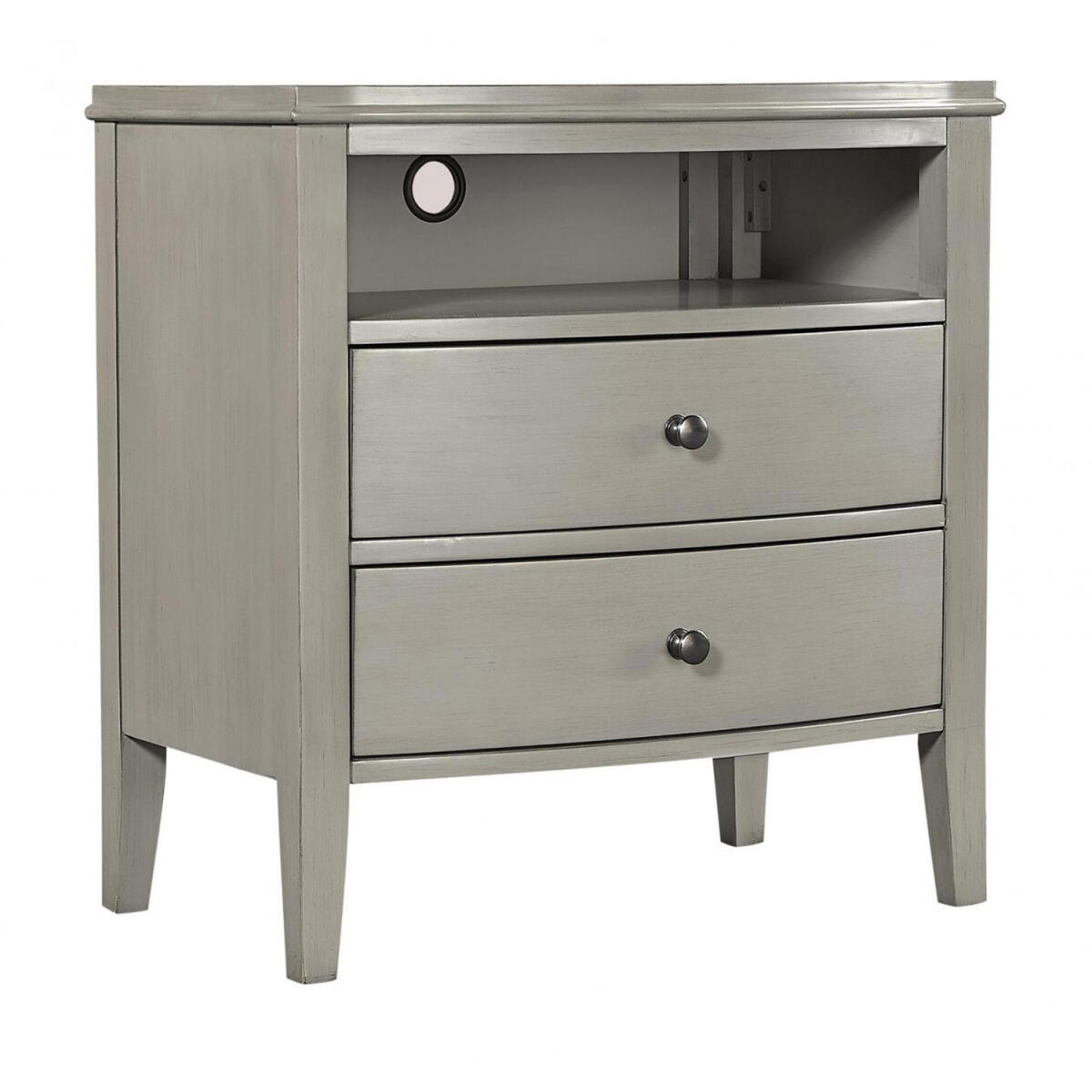 Charlotte 2 Drawer Nightstand Nightstands Aspen Home 4